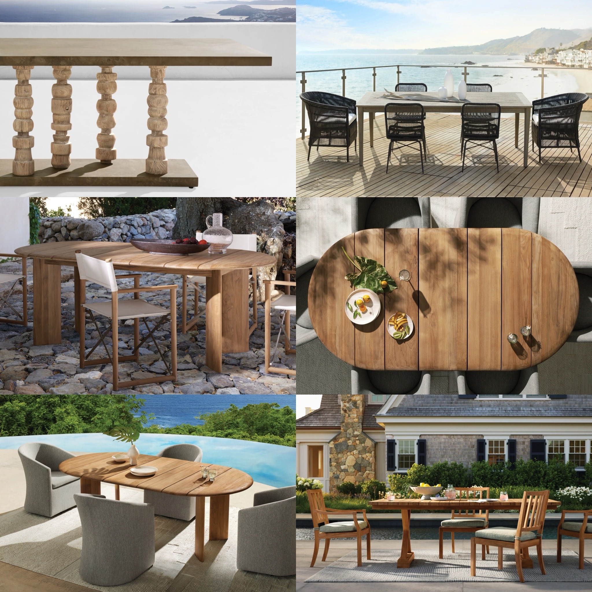 Arhaus’ 4th of July event is here. Check out our handpicked teak wood outdoor dining tables that well-crafted out of sustainable and durable materials. Teak hardwood contains natural oils that repel insects, prevent drying, and resist moisture. Teak is also resistant to fungal decay, rotting, and warping due to temperature or humidity. #outdoordiningtables

#LTKSeasonal #LTKHome #LTKSaleAlert