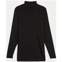 M&S Womens Heatgen Plus™ Thermal Turtle Neck Top - 16 - Black, Black | Marks & Spencer (UK)