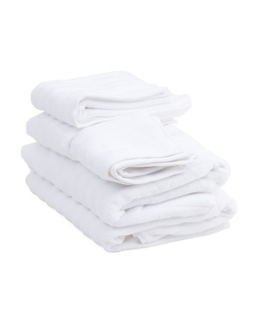 Made In Turkey 6pc Cotton Coreplush Towel Set | TJ Maxx