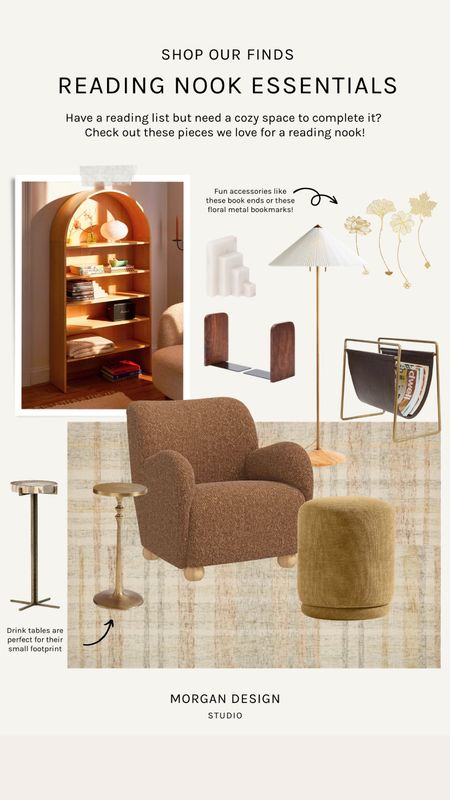 Have a reading list but in need of a cozy space to complete it? Check out these pieces we love for a reading nook!

#LTKstyletip #LTKhome #LTKFind