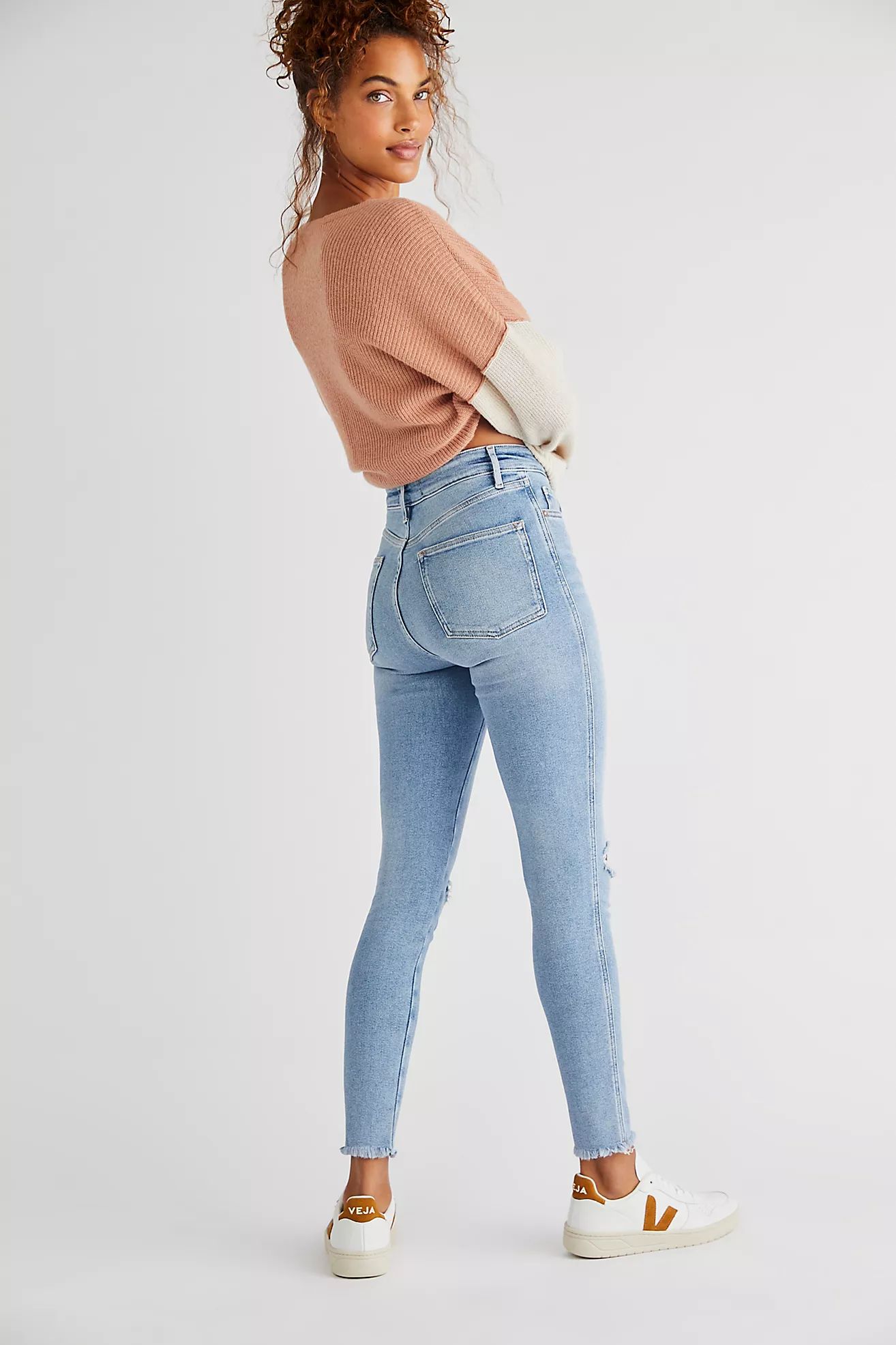We The Free Raw High-Rise Jegging | Free People (Global - UK&FR Excluded)