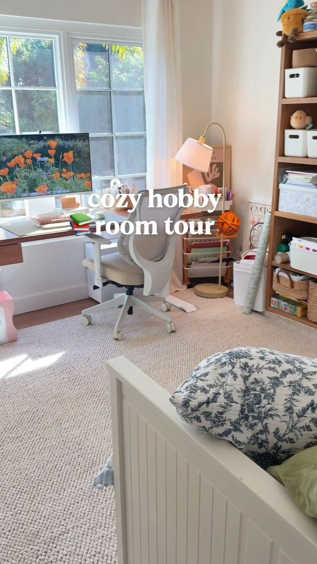 cozy hobby room tour!!🖍️🧶📚🎮 the concept of a cozy hobby room was something i dreamed up 

 #LTKSeasonal #LTKHome