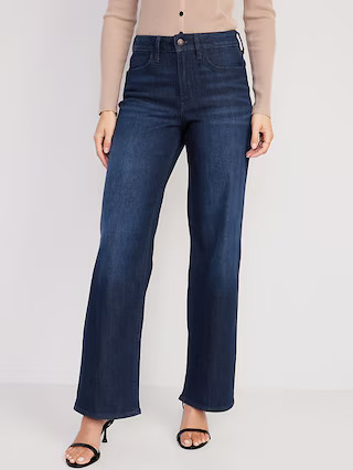 High-Waisted Wow Wide-Leg Jeans for Women | Old Navy (US)