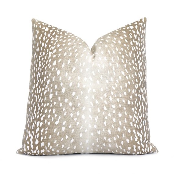 Antelope Pillow Cover Double Sided Linen Throw Pillow with | Etsy | Etsy (US)