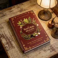 26Natural Healing Guide Spiral Bound Herbal Book with Step-by-Step Recipes for Heart Health Blood Pressure and Focus Enhancement | AliExpress (US)