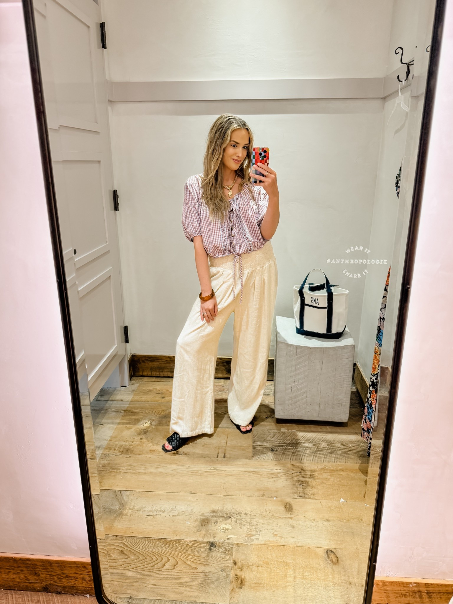 Anthro Spring Try On: Snatched This Cutie Top From The SALE Section!! 

#LTKmomlife #LTKootd #LTKdayinmylife