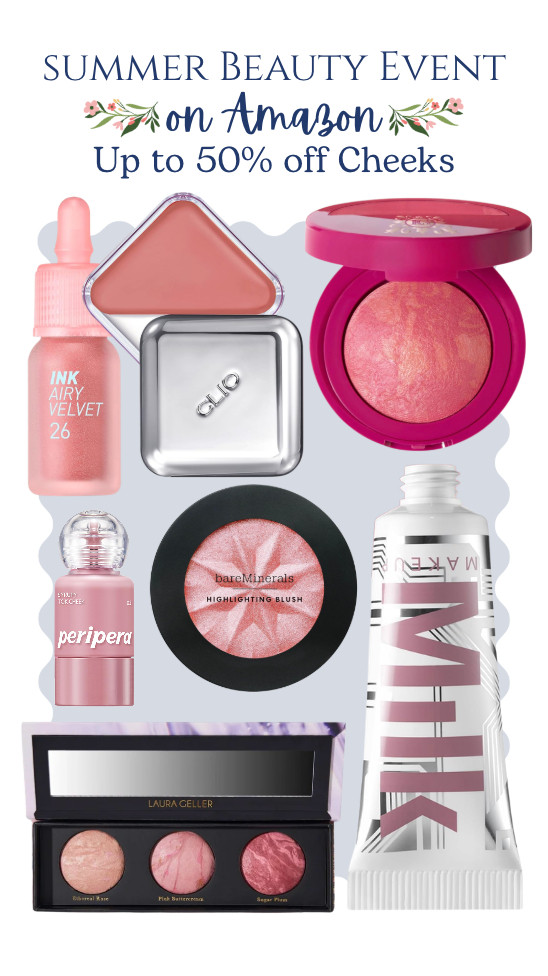 The Amazon Summer Beauty Sale is happening now!! Save up to 50% on products for the cheeks!!  

 #LTKselfcare #LTKSaleAlert #LTKBeauty