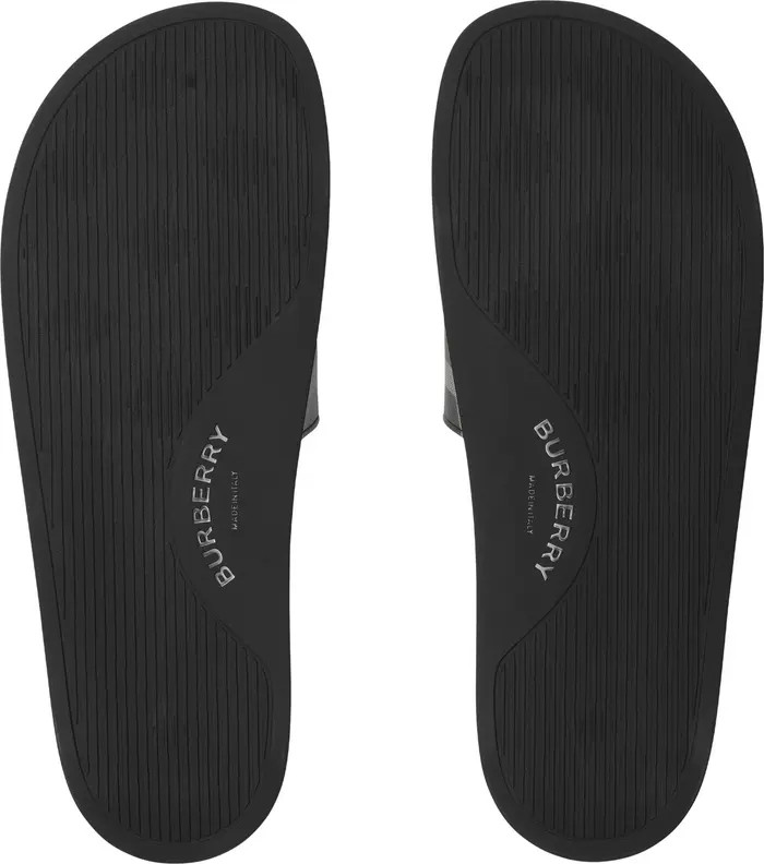 Furley Check Slide Sandal (Men) | Nordstrom