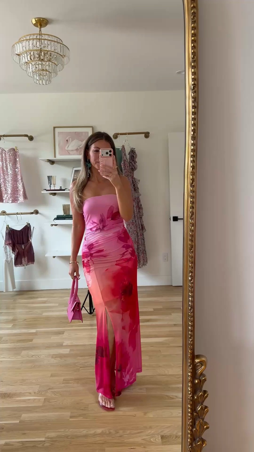 summer wedding pink floral strapless maxi dress 🌸💕 

usually wear size small/2

VICI code: emerson30

summer wedding guest dress, wedding guest dress, cocktail dress, semi-formal dress, black tie wedding guest dress, destination wedding guest dress, garden party dress

#LTKgrwm #LTKSeasonal #LTKWedding