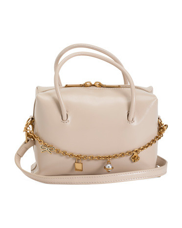 Leather Vera Charm Bag | TJ Maxx