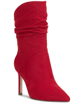 Women's Elisti Slouchy Pointed-Toe Dress Booties | Macy's