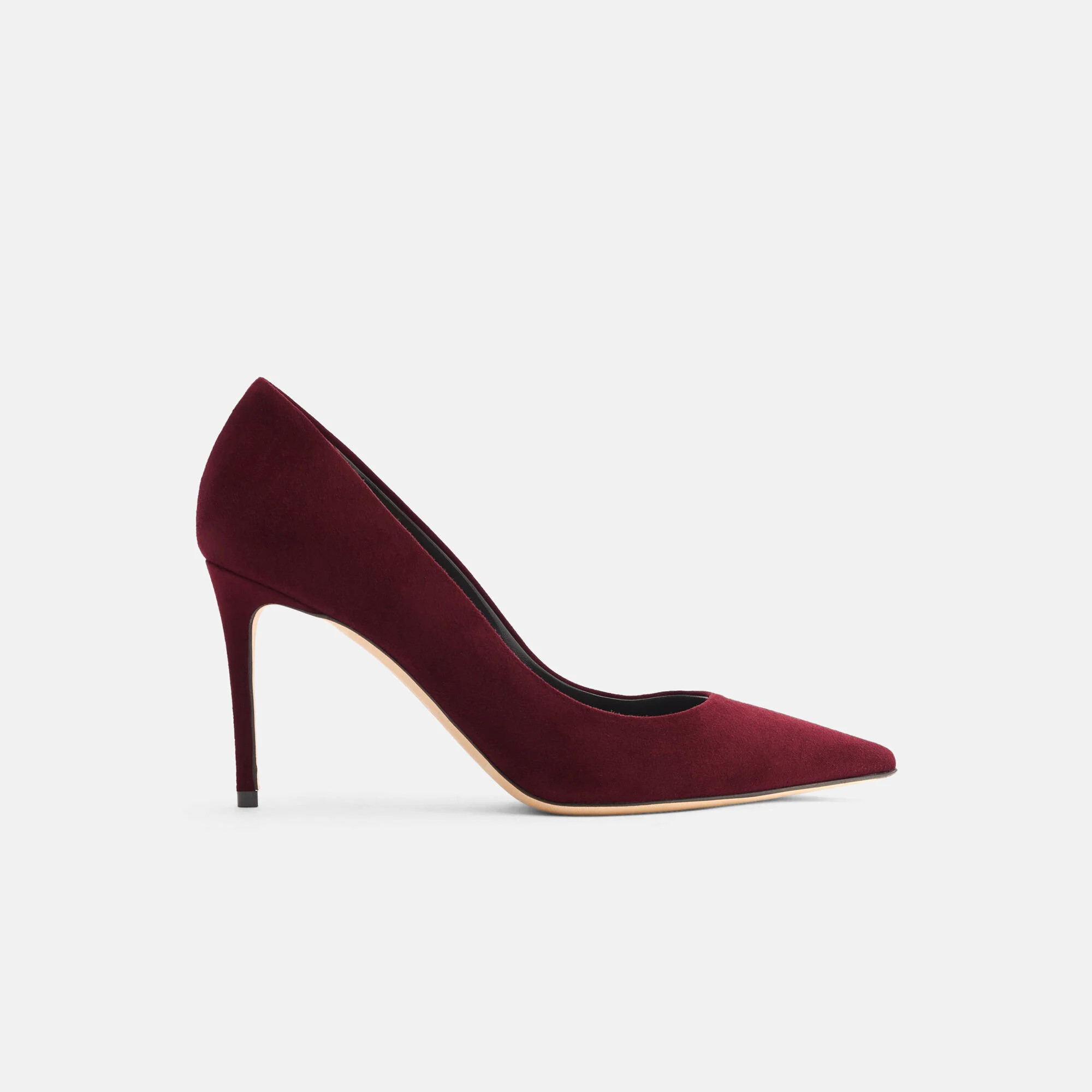 Gigi Burgundy Suede | Scarosso