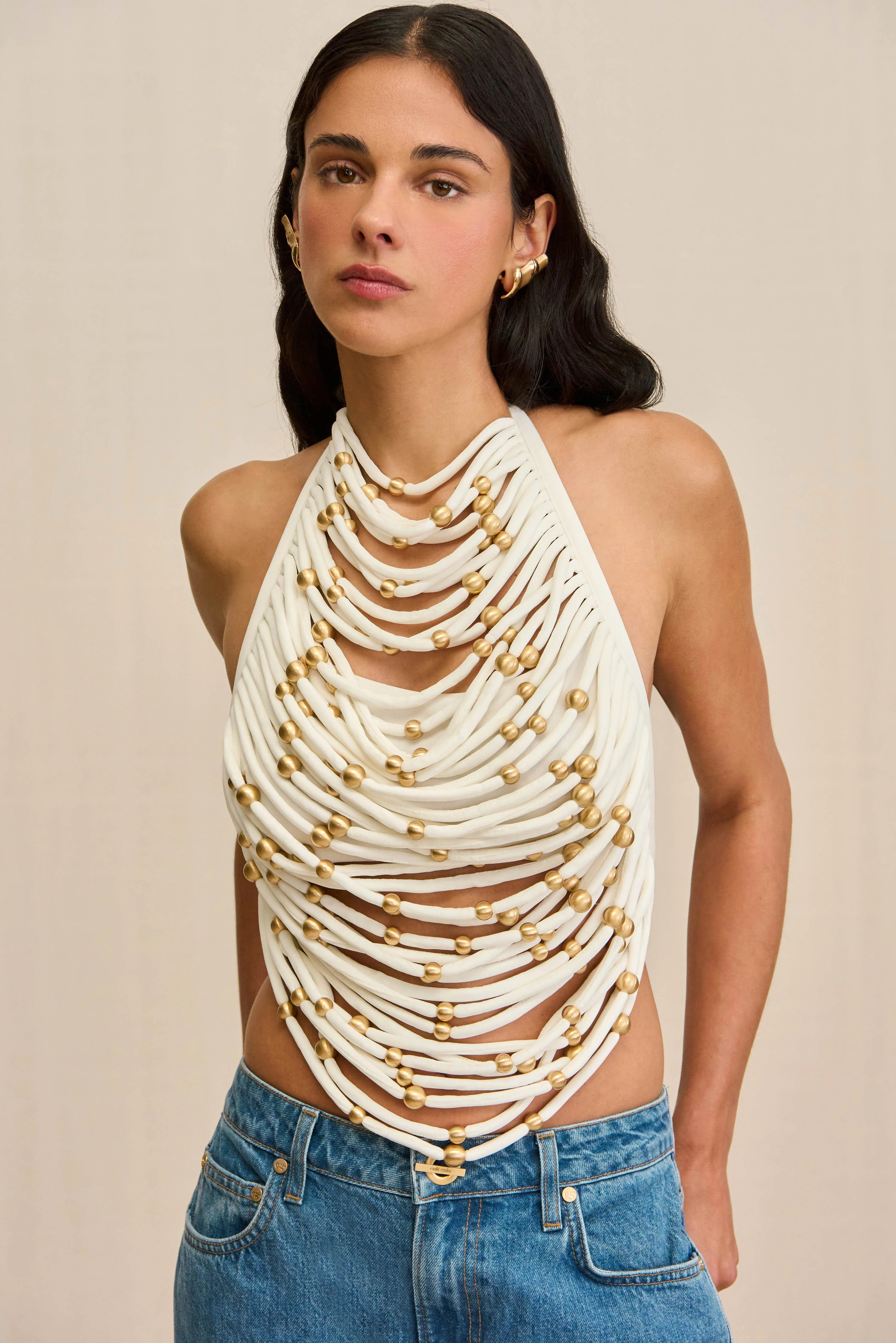 JONNA TOP - OFF WHITE | Cult Gaia - US