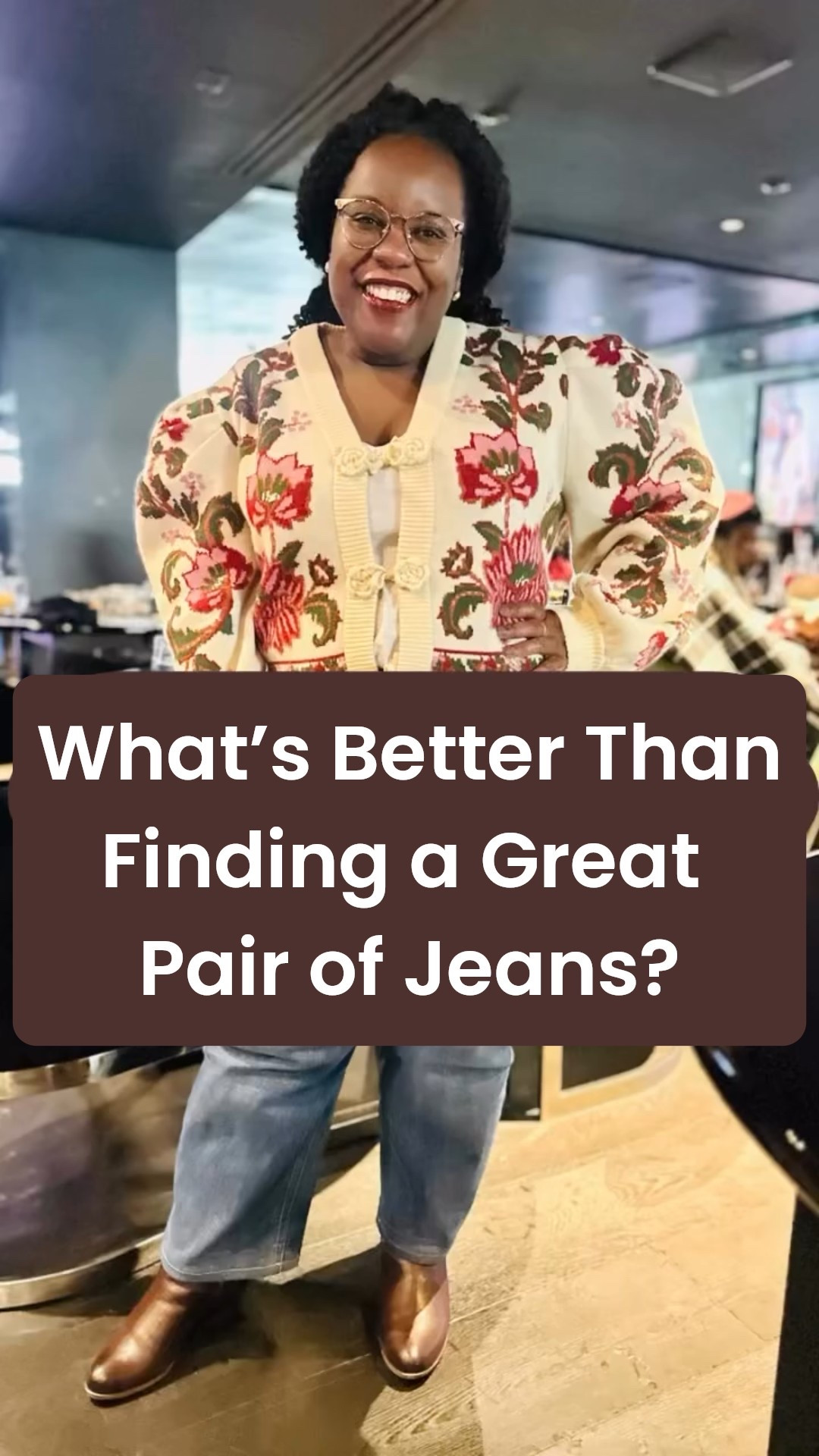 The start of another week means another wardrobe staple! 

If I had to pick one piece of clothing that people (most of my clients included) absolutely hate shopping for it is hands down jeans.  Full transparency, this was also me a few years ago.  But I’ve now found brands with jeans that fit my body type AND are comfortable and all is right with the world.  It may take some trial and error and a lot of trying on, but I promise you once you do find the right pair and hopefully more than just one pair, you will be thrilled!  Jeans are really a staple piece in every wardrobe because of their versatility so you really do want to have a good fitting pair in your closet.

And don’t be afraid to experiment!  The ones I’m wearing here are barrel jeans, which I’ve never tried before, but reading the reviews online helped me find a pair that fit fantastic (only a little hemming was required because I’m super short). 👌🏾

Need help with finding jeans?  Schedule a FREE 15 minute call with me at the link in stories so that I can help ease the stress of finding them. 

#fallfashionideas#midsizejeans#petitefashion#selfloveblog#stylingtipsforwomen

Midsize outfits, event outfits, outfit inspo, curvy outfits, size 14 style, curvy fashion, midsize style, petite style, body positive woman, self love blog, curvy looks, attorney style, stylist tips, professional styling, affordable midsize style, wardrobe essentials , capsule wardrobe, closet cleanout, closet edit, effortless style, midsize looks, midsize outfits, attorney outfits, affordable outfits, black personal stylist, attorney looks, size inclusive fashion, neutral styling, style tips, petite workwear, lawyer look, capsule wardrobe, petite look, midsize jeans