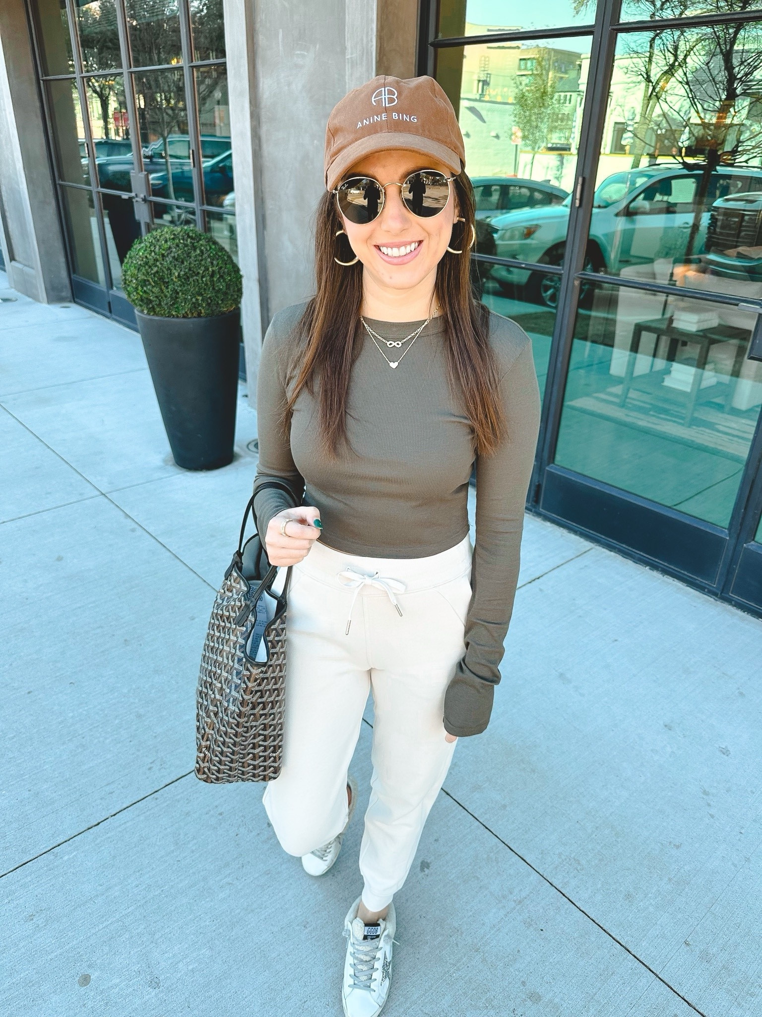 Wearing with the Best ribbed long sleeve crop top! Runs small, wearing a size small. Joggers are lululemon in the color white opal (size 4)
 



#LTKSeasonal #LTKStyleTip #LTKFindsUnder100