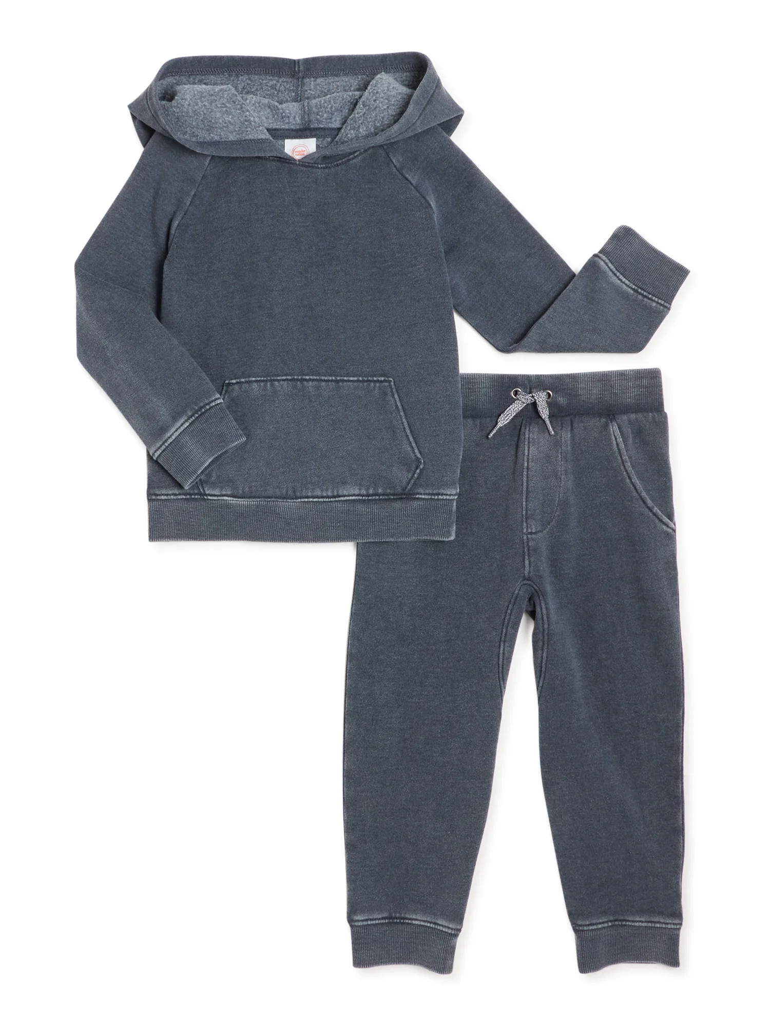 Wonder Nation Baby & Toddler Boy or Girl Unisex Athleisure Outfit Set, Sizes 12M-5T - Walmart.com | Walmart (US)