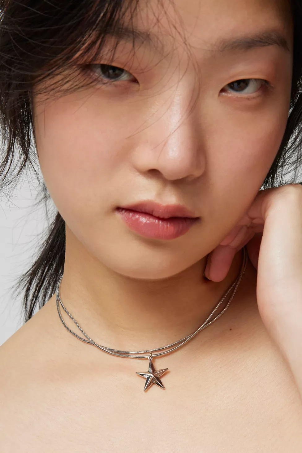 Delicate Star Charm Necklace | Urban Outfitters (US and RoW)