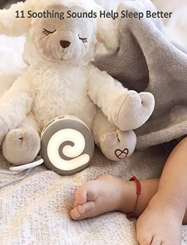 White Noise Machine - Dreamegg Portable White Noise Machine for Baby Sleeping with Night Light, N... | Amazon (US)