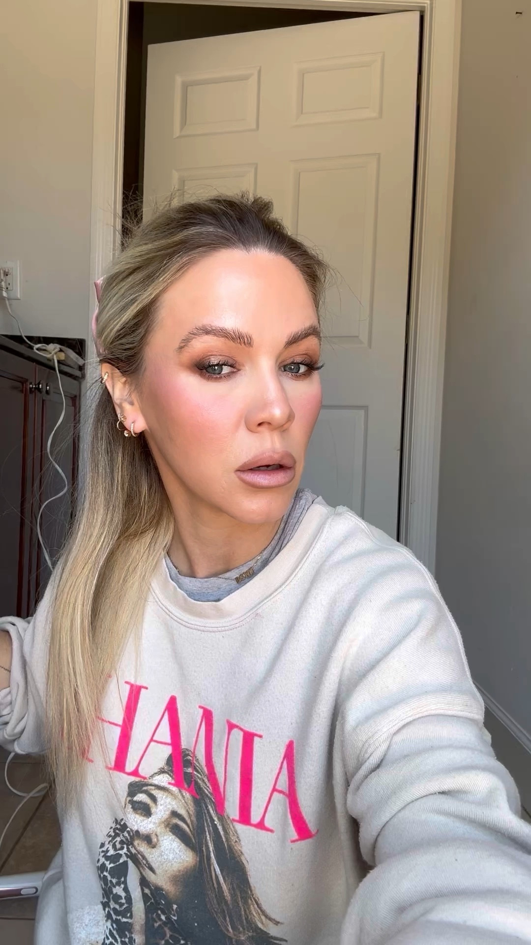 Mermaid hair from
Our undressed shoot! I use the ash to golden blonde seamless extensions and I am using t3 here but I did the bioiconic curler  i and it was better! So linked both 

#LTKVideo #LTKbeauty #LTKSeasonal