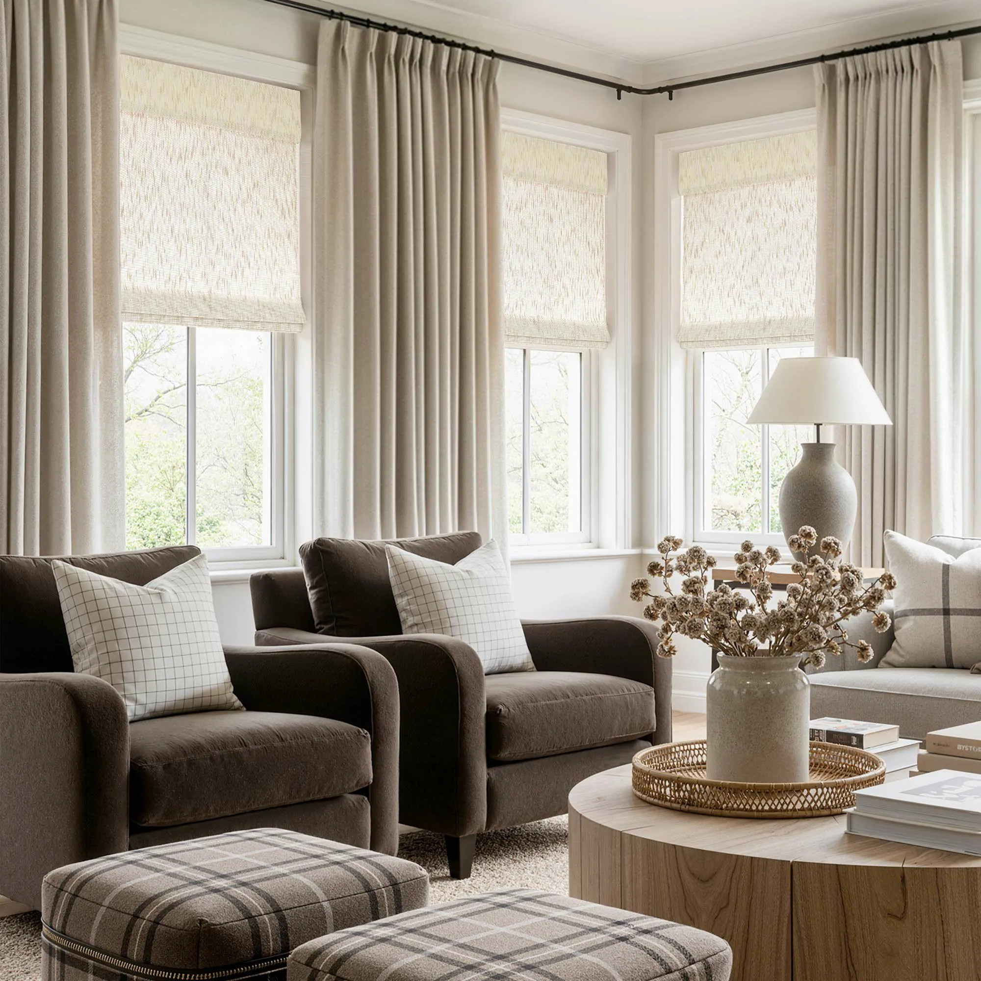 Curtarra Silas Moso Custom Bamboo Shades - Handwoven Window Treatments | Curtarra