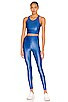 KORAL Lustrous Max High Rise Infinity Legging en Lapis Blue from Revolve.com | Revolve Clothing (Global)
