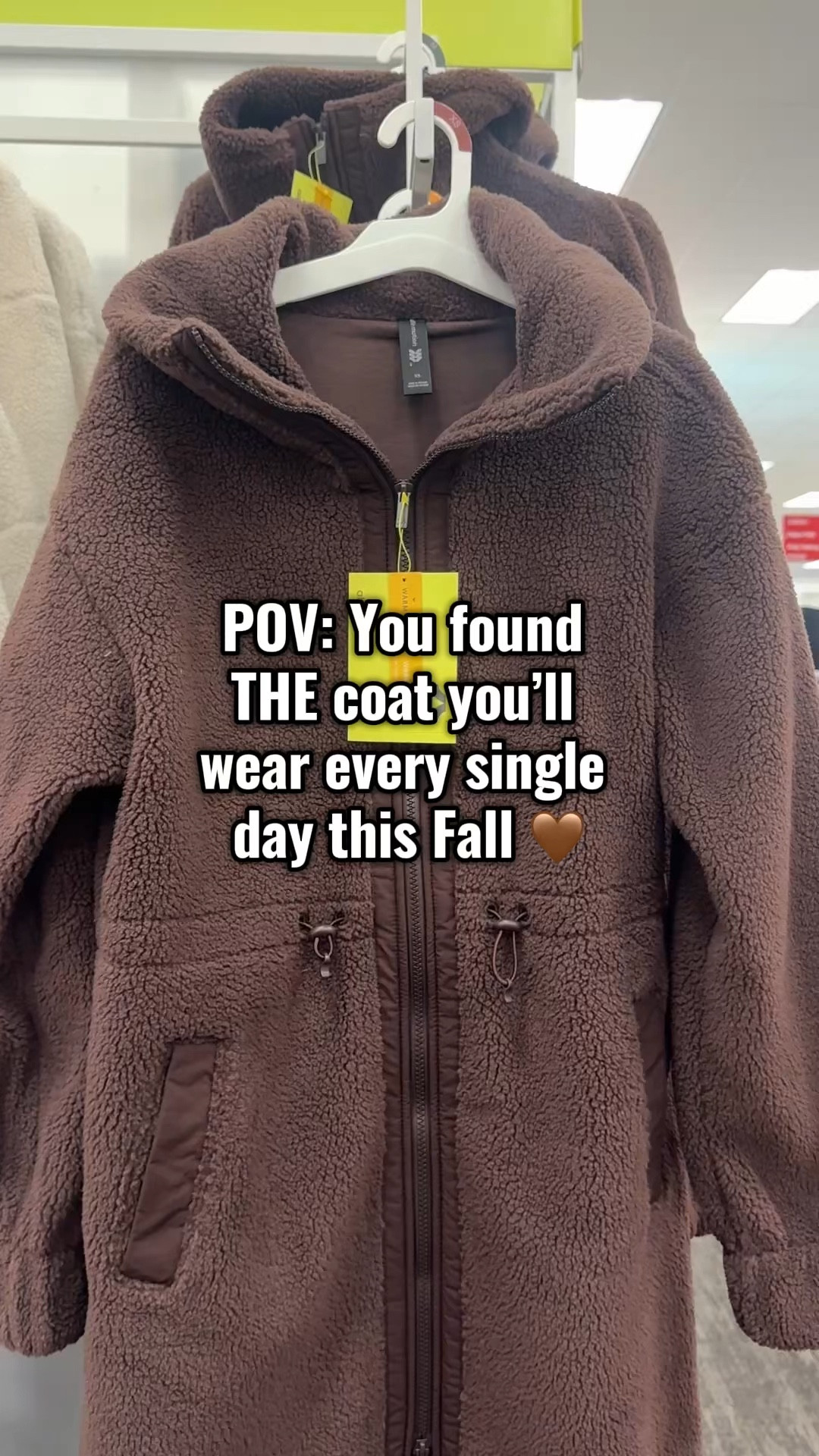 Finally online! The viral long sherpa jacket from all in motion at target!! 

#LTKSeasonal #LTKFindsUnder100 #LTKActive