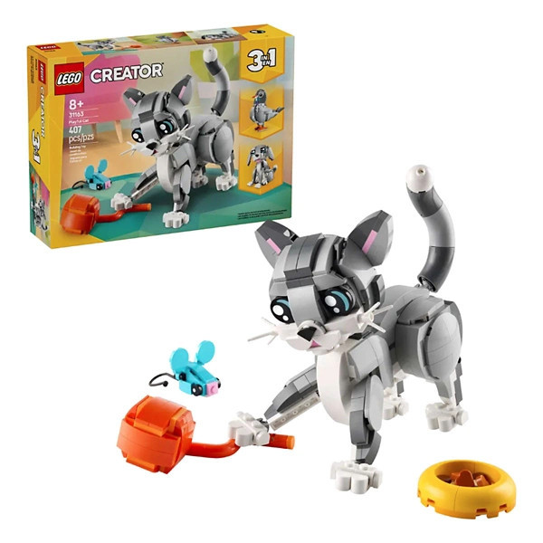 LEGO Creator 3in1 Playful Cat 31163 Building Set | Scheels