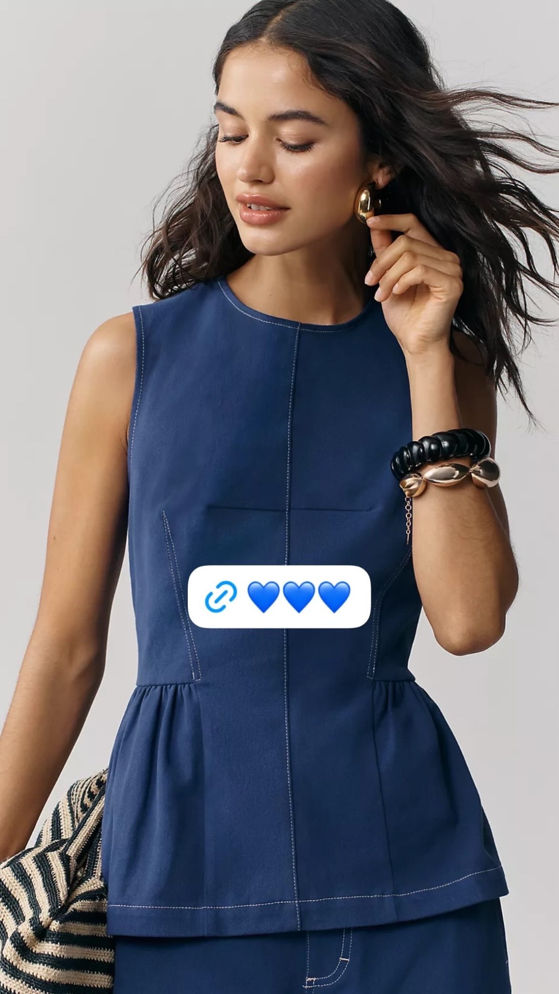 Work top, peplum top, set, clean style, cool girl aesthetic style, Carolyn Bessette style 

#LTKMothersDay #LTKootd #LTKWorkwear