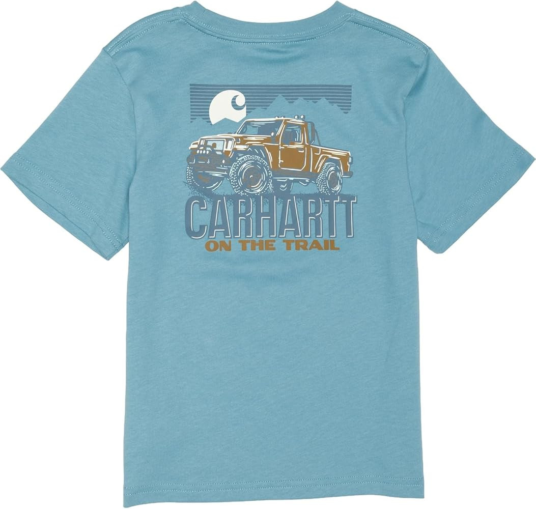 Carhartt Kid's CA6737 Short-Sleeve Wilderness Pocket T-Shirt - Boys | Amazon (US)