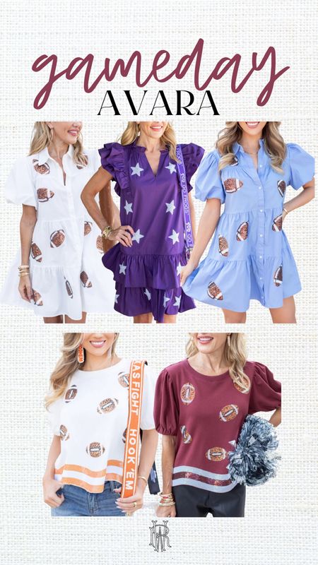 Game day dresses game day sweaters 

#LTKunder50 #LTKstyletip #LTKsalealert