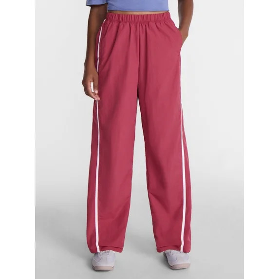 No Boundaries Nylon Track Pants, 29.5'' Inseam, Women's XXS-XXL | Walmart (US)