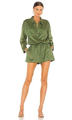 CAMI NYC Constance Romper in Ivy from Revolve.com | Revolve Clothing (Global)