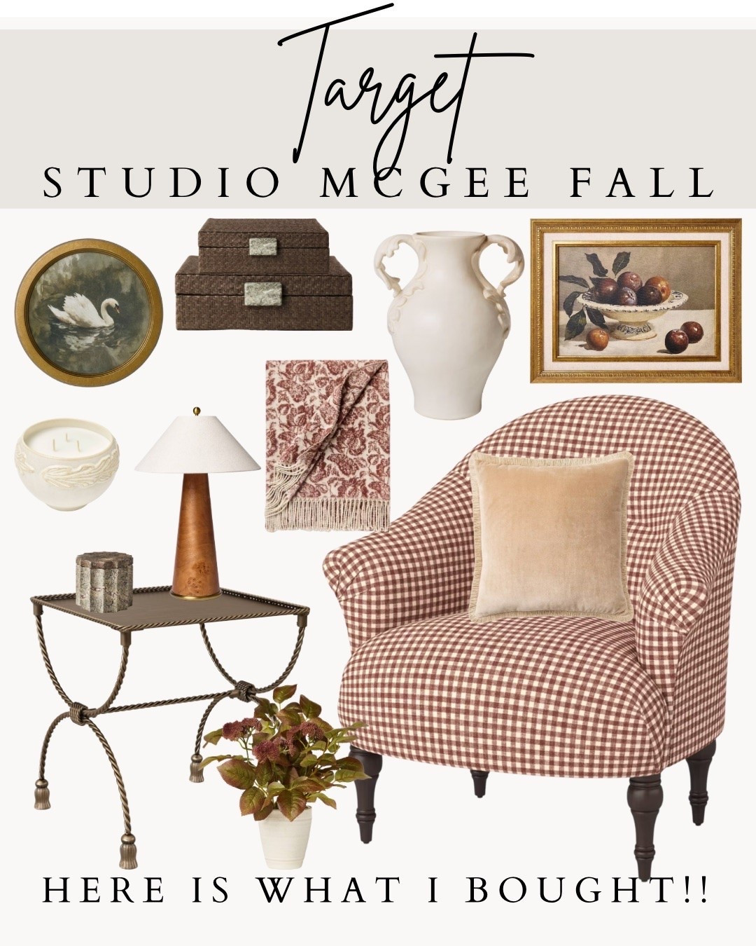 Target Studio McGee Fall Decor Finds 🤎

Warm tones, vintage-inspired accents, and cozy textures make this Studio McGee collection perfect for fall decorating. These Target finds bring timeless charm to every corner of your home 🍂

#studiomcgee #targetfinds #falldecor #cozyhome #homedecorinspo #porcheandco

#LTKHome #LTKSeasonal #LTKvlog