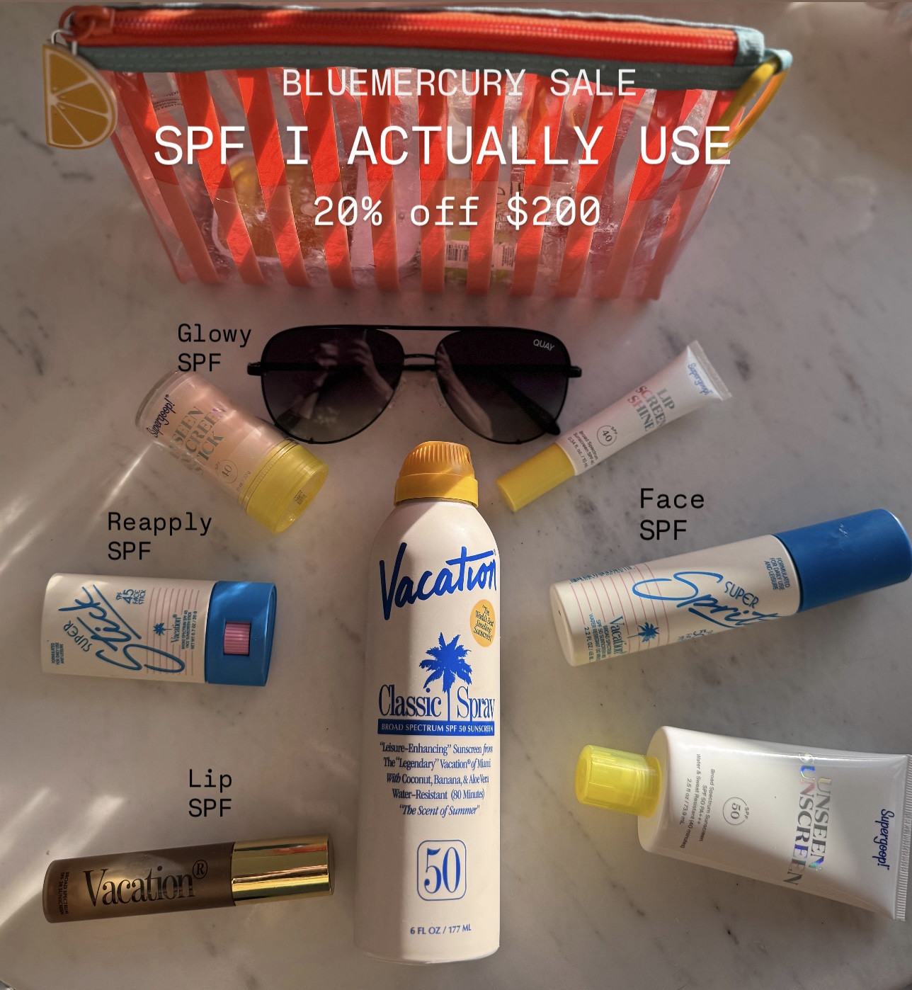 Bluemercury is having 20% off $200 and these are the SPF products I actually use and keep reaching for. From easy reapply sticks to lightweight non-greasy sprays and SPF you can use over makeup, these are perfect for building a simple everyday sunscreen routine for spring and summer. Summer skincare essentials. If you’ve been wanting to upgrade your SPF lineup, this is the best time to grab your favorites while they’re on sale. Follow me on LTK for daily fashion, home decor & Amazon finds.

#LTKselfcare #LTKSaleAlert #LTKBeauty