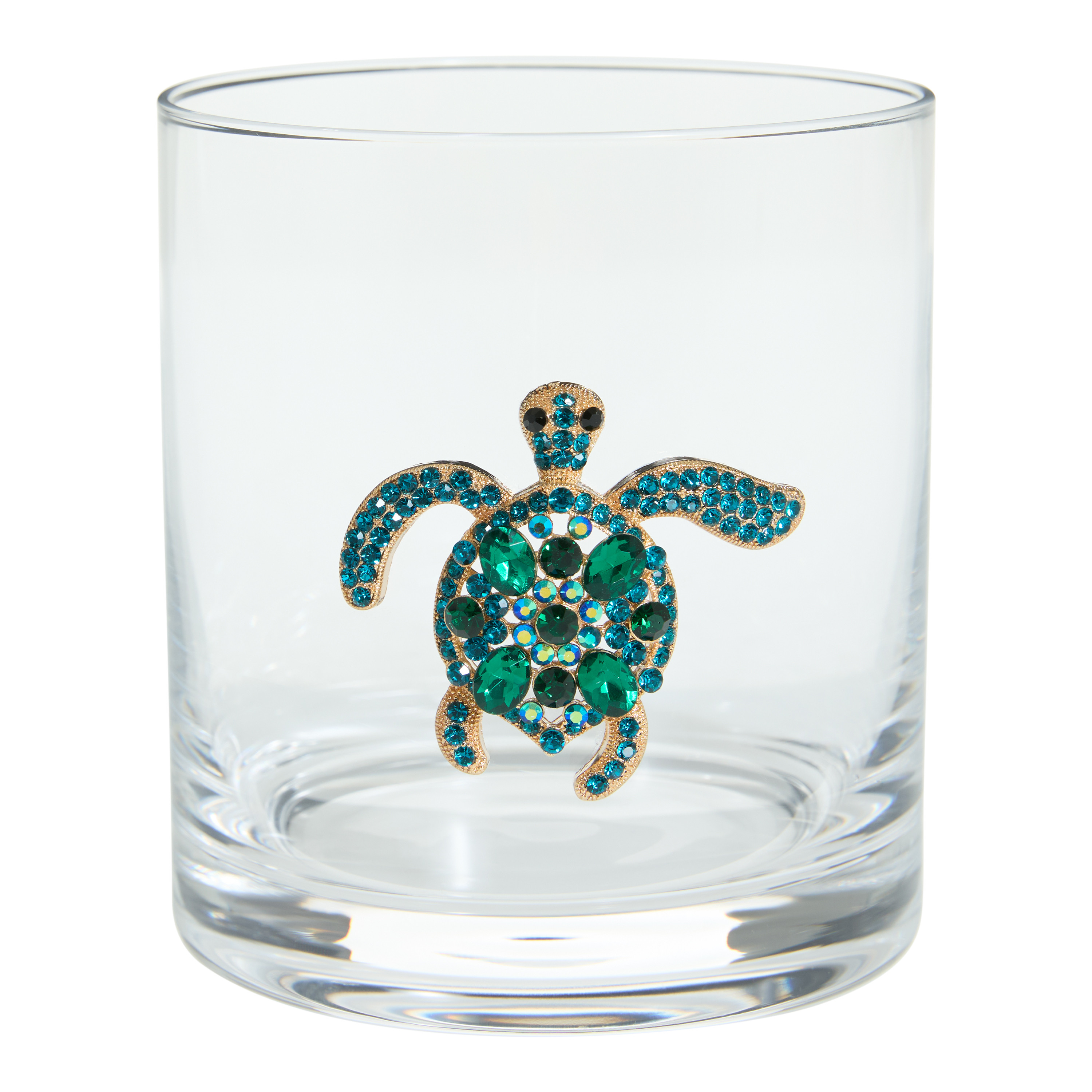 Charm Brooch Double Old Fashioned Glass | World Market