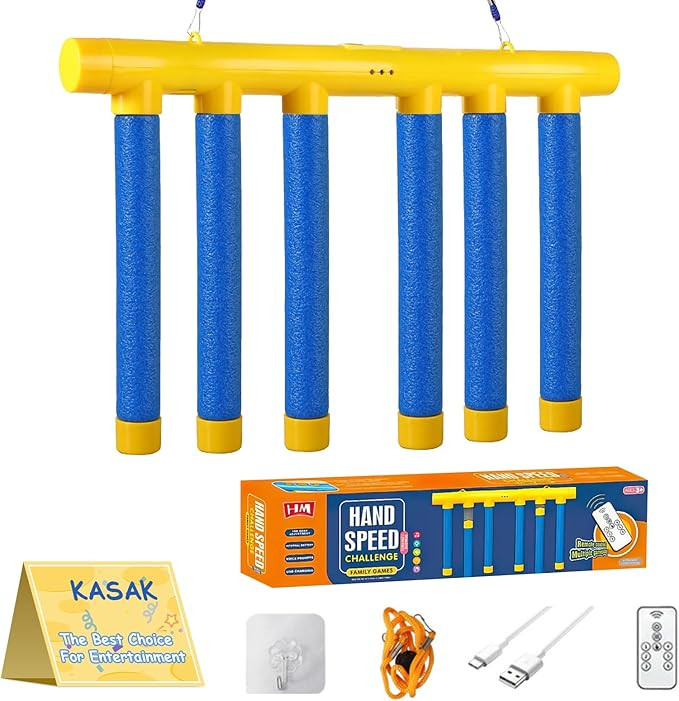 Falling Game Stick Family Games for Adults and Kids Travel Party Reaction Time Training Hand Eye ... | Amazon (US)