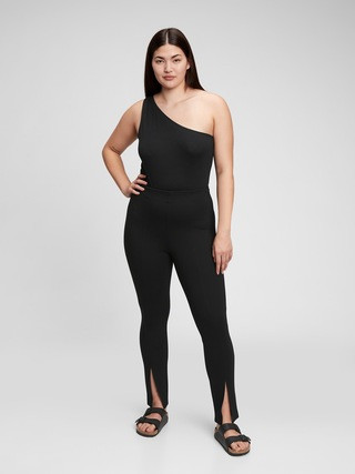 High Rise Slit-Front Leggings | Gap (US)