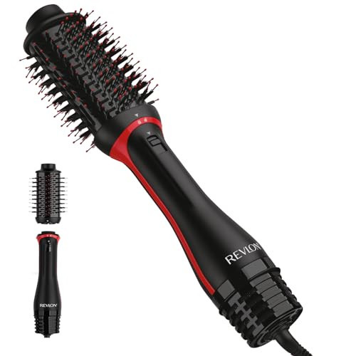 REVLON One-Step Volumizer Plus Hair Dryer and Styler | More Volume, Less Damage, and More Styling Control for Easy and Fast Salon-Style Blowouts, Plus Travel Friendly (Black) | Amazon (US)