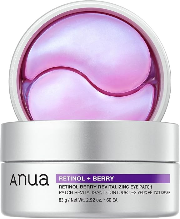 ANUA Retinol Berry Eye Patches, 60 Count | Amazon (US)
