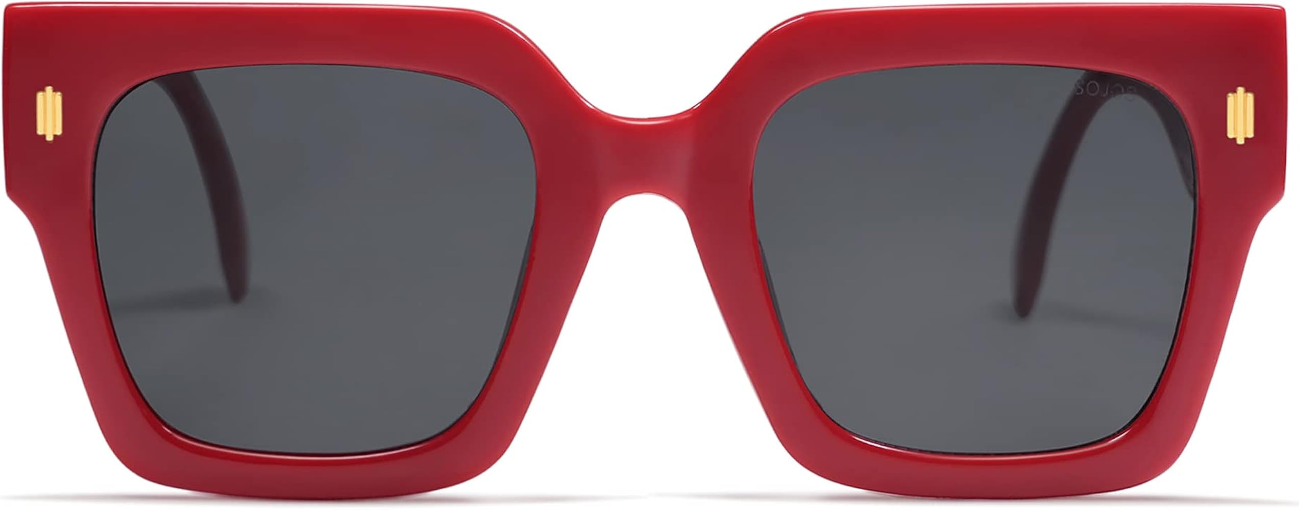 SOJOS Vintage Oversized Square Sunglasses for Women,Retro Womens Luxury Big Large Sun Glasses UV4... | Amazon (US)