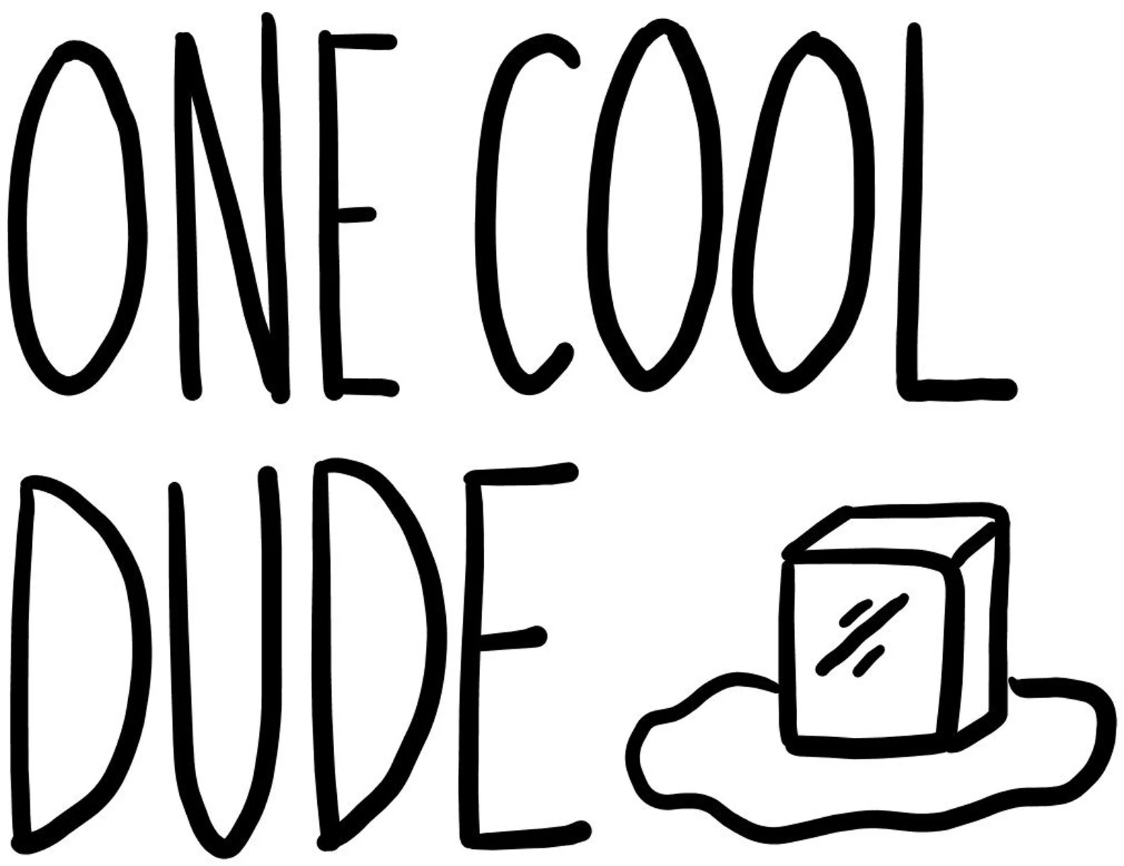 Cool Dude Car Decal / Aesthetic Stickers / Cool Stickers for | Etsy | Etsy (US)