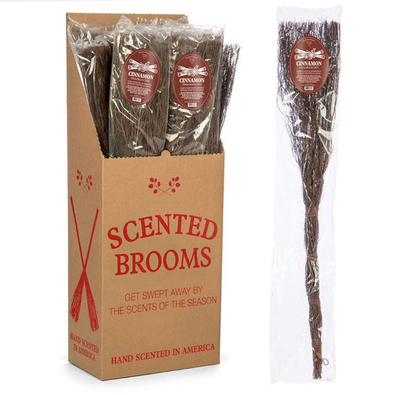 Cinnamon Scented Broom, 36" | At Home