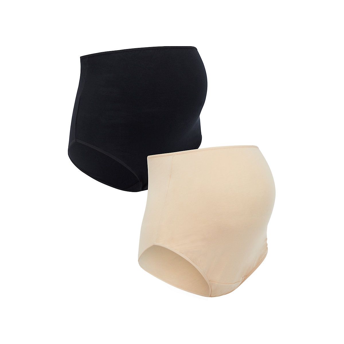 black and nude over the bump maternity briefs - 2 pack | Mothercare (UK)