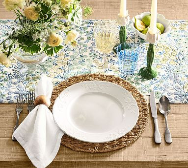 Ophelia Stoneware Dinner Plates -  Set of 4 | Pottery Barn (US)