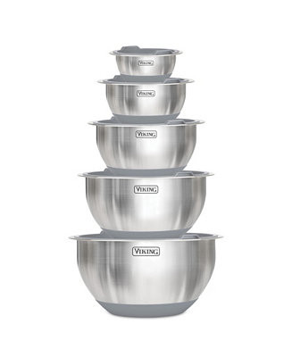 Viking 10 Pc Stainless Steel Mixing Bowl Set - Macy's | Macy's
