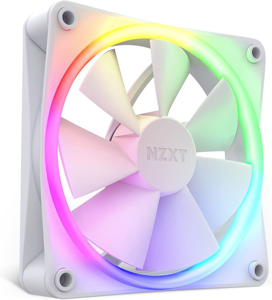 NZXT F120 RGB Fans - RF-R12SF-W1 - Advanced RGB Lighting Customization - Whisper Quiet Cooling - ... | Amazon (US)