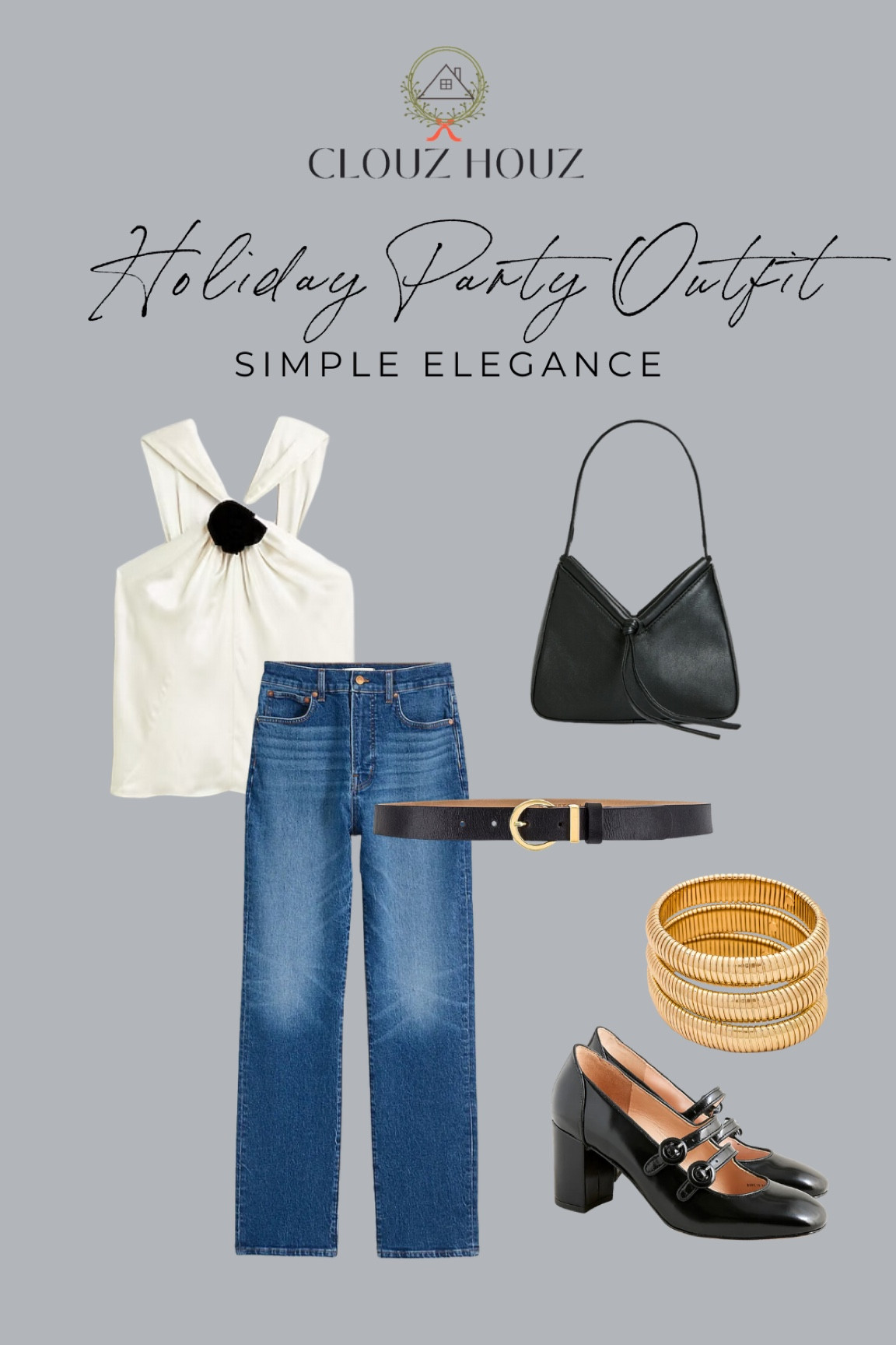 Embrace the magic of simple elegance with this stunning outfit that speaks volumes in style.

#LTKHoliday #LTKstyletip #LTKparties