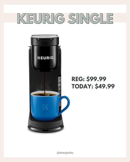 Keurig Single Coffee Makers are on sale today during the Amazon Prime Early Access sale! 

#LTKsalealert #LTKHoliday #LTKhome