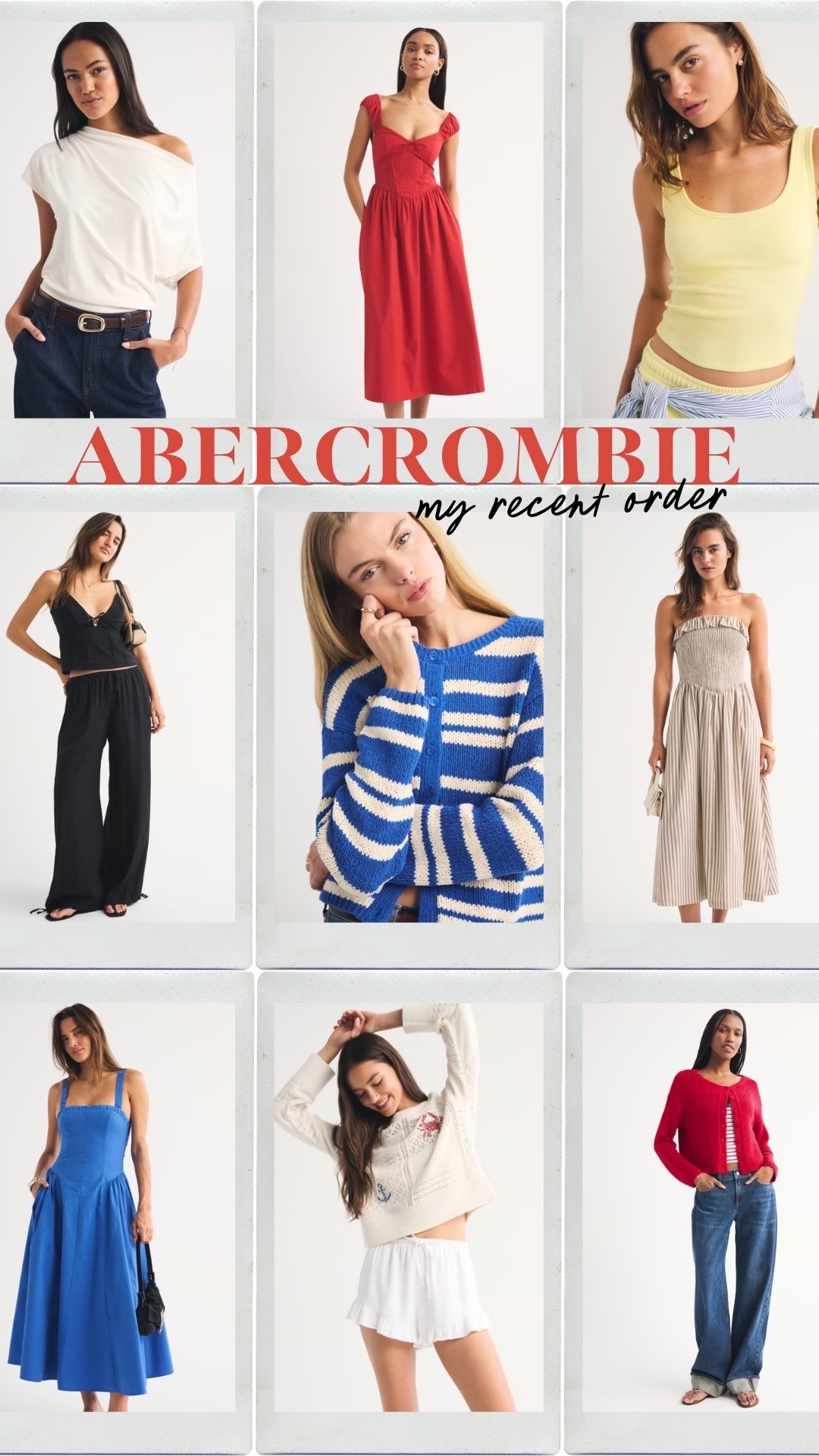 LTK caption: @abercrombie early summer style! Im in a size 30, M or L in most. #abercrombiepartner

#LTKootd #LTKSaleAlert #LTKmomlife