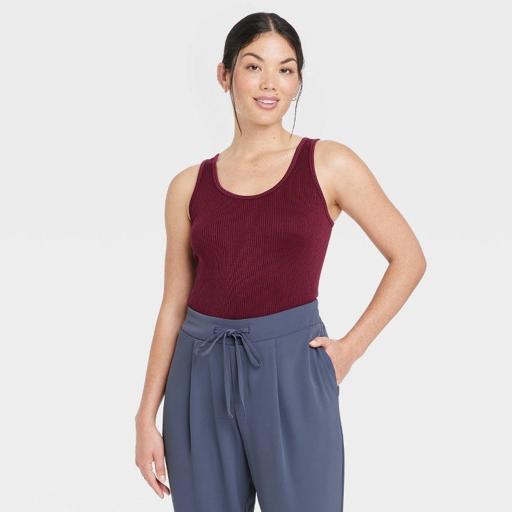 Women's Seamless Slim Fit Tank Top - A New Day™ | Target